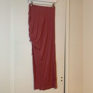 Lulus Maxi Skirt Rose Color Small EUC